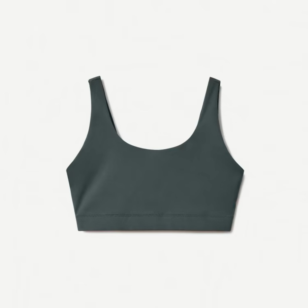 Everlane The Perform Bra in Pine Size Small SOLD OUT ONLINE NWT